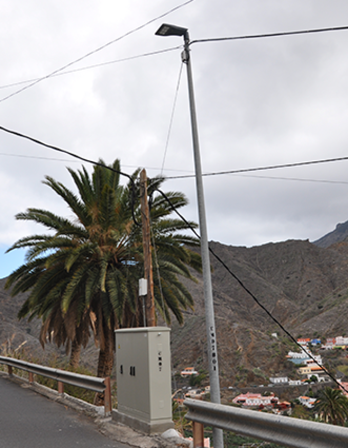 Mejora de alumbrado público del tabaibal e implantación de led